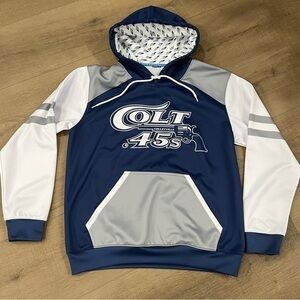 Colt 45S Colleyville Dallas‎ Texas Blue Hoody Men Large Kangaroo Pocket Hooded